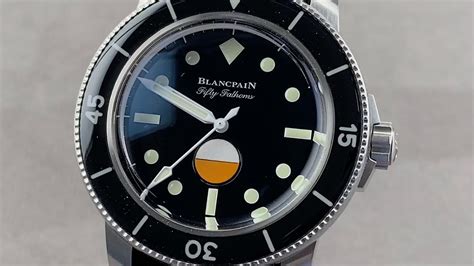 hodinkee blancpain fifty fathoms review